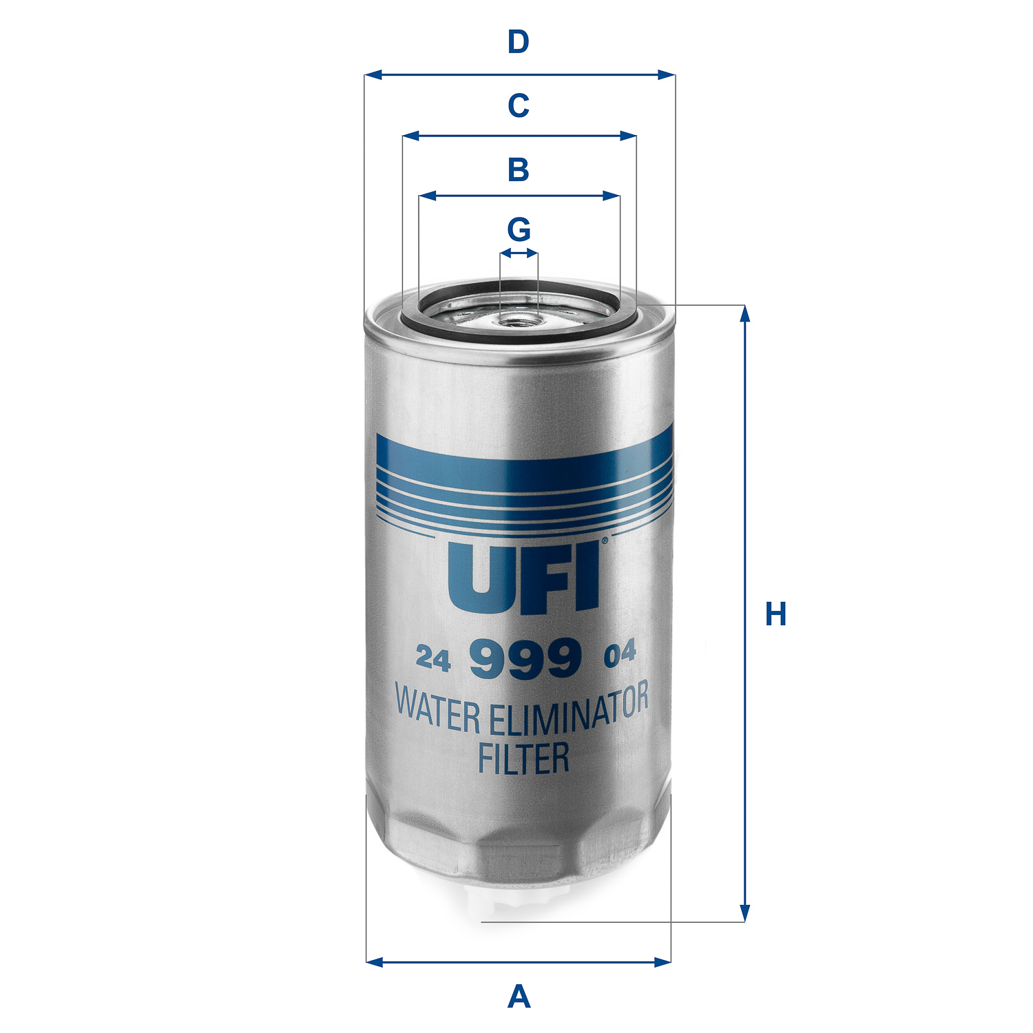 24.999.04 fuel filter spin-on