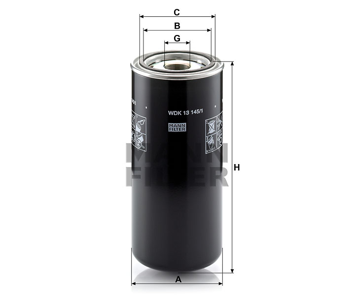 WDK 13 145/1 fuel filter