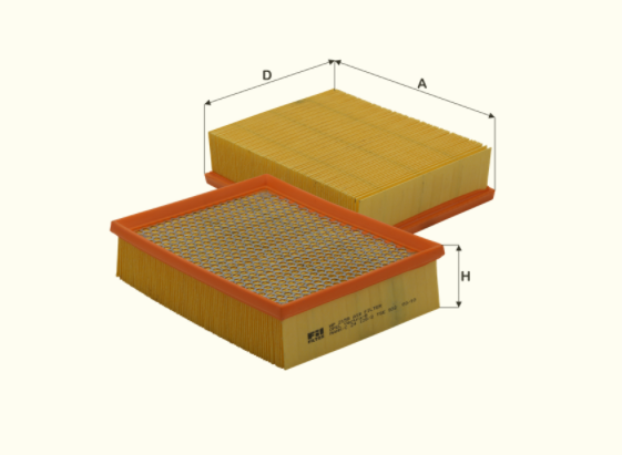 HP2158 air filter element