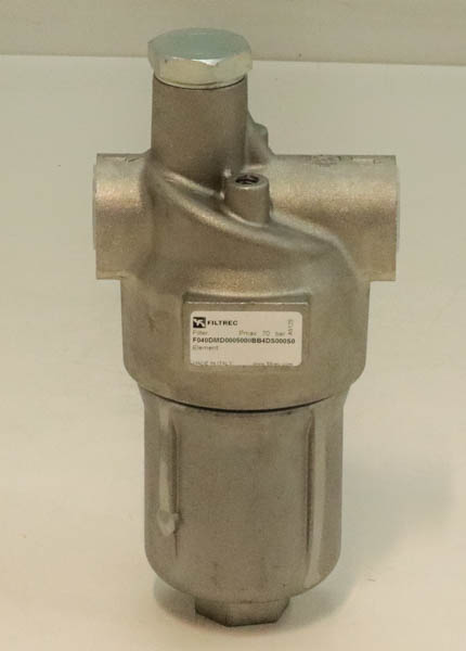 F040DMD0005000BB4DS000 in-line filter housing (pressure line)