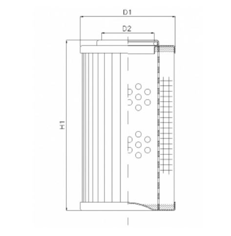 D1104G06A hydraulic filter element