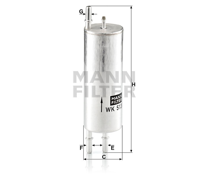 WK 513/3 fuel filter
