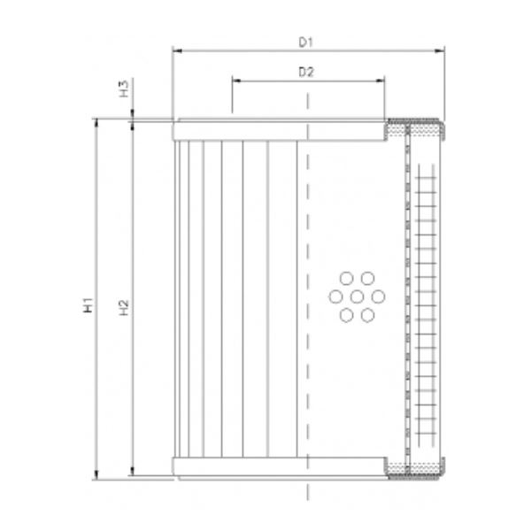R320C05 hydraulic filter element