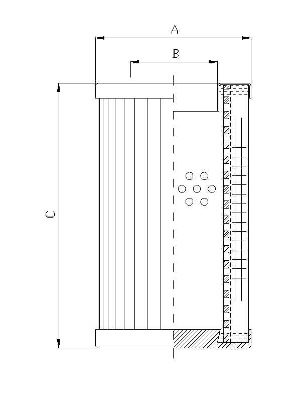 DMD0030W60B Filter element for pressure filter