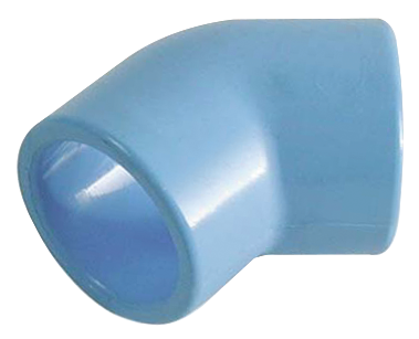 PVR 4CE25 PVC equal female 45° elbow