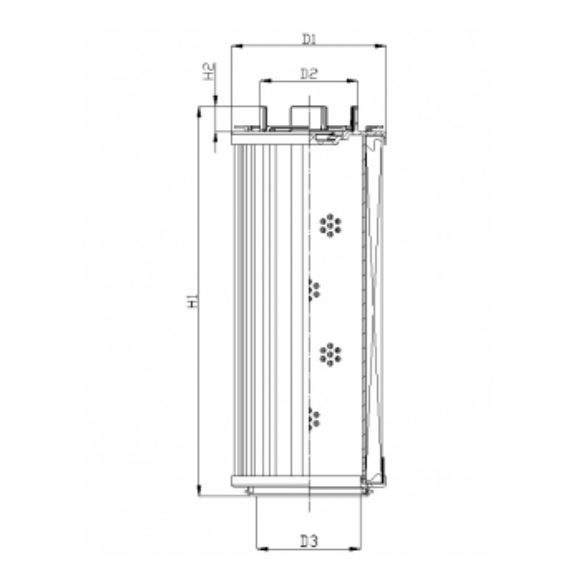 RHR330AW40B0/AB1 hydraulic filter element