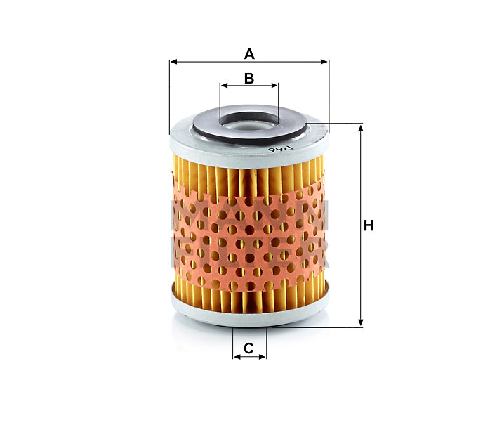 P 66 x fuel filter