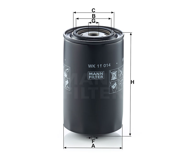 WK 11 014 fuel filter
