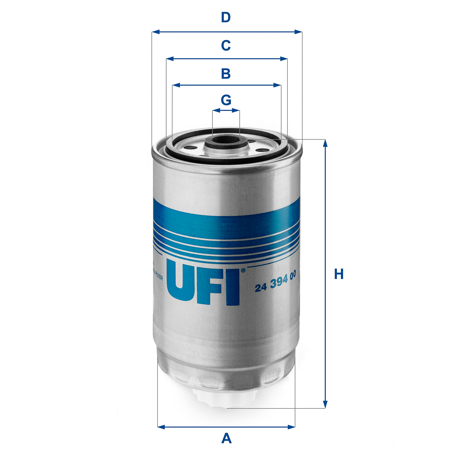 24.394.00 fuel filter spin-on