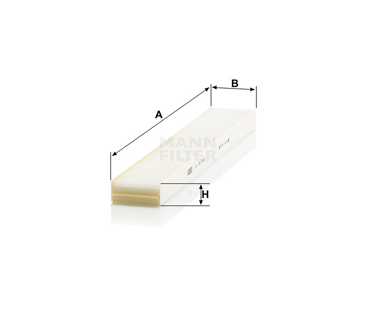 CU 39 002 cabin air filter element
