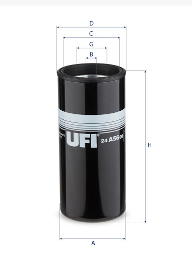24.A56.00 fuel filter spin-on