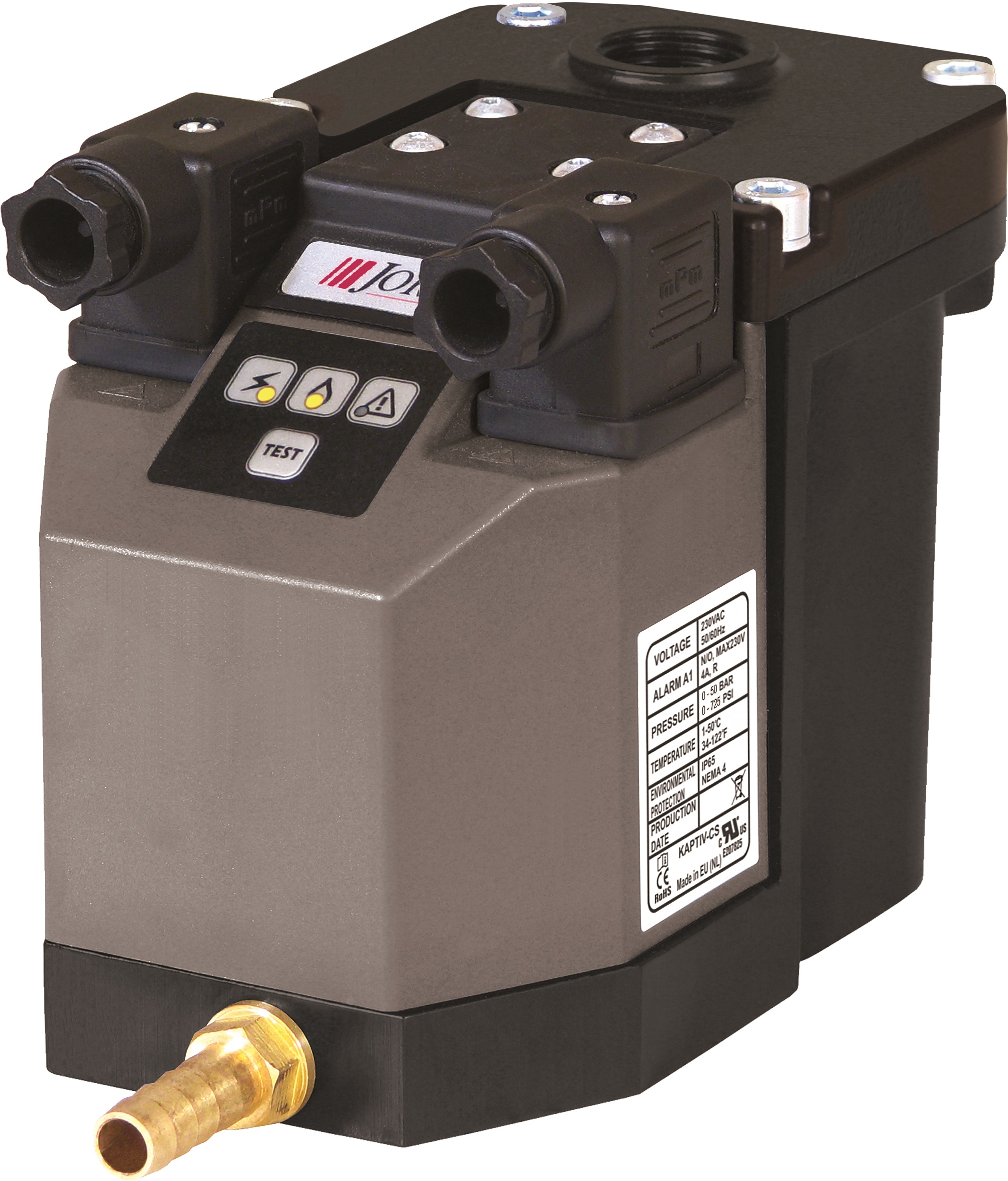 3423 H1 JORC KAPTIV-CS-HP-50 G1/2 1.8 115VAC 50BAR