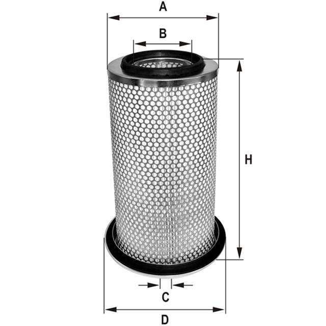 HP458C air filter element