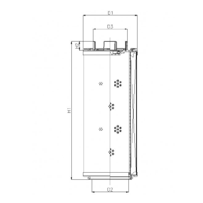 RHR110G05B3/AB1 hydraulic filter element