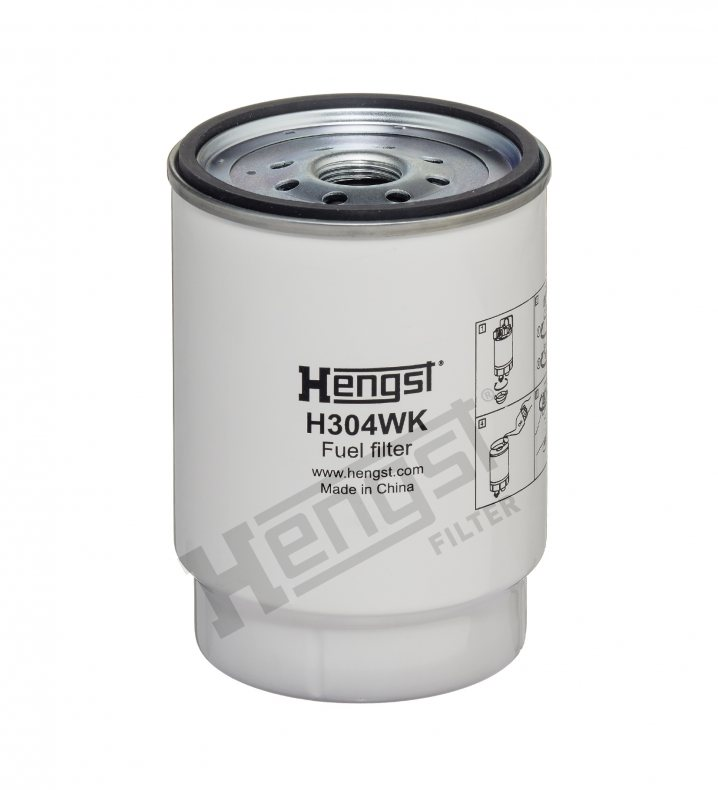 H304WK fuel filter spin-on