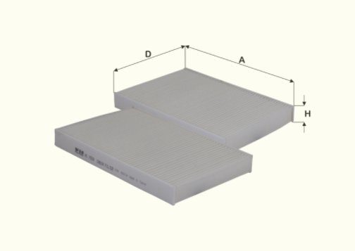 HC7059 cabin air filter element