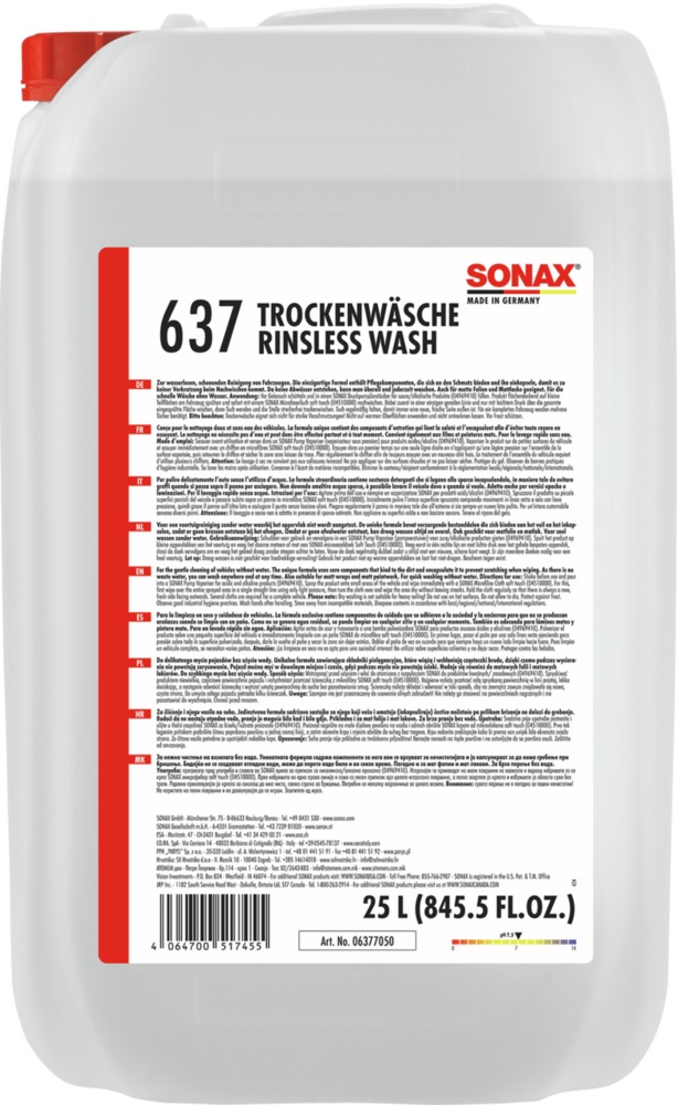 SONAX Dry Wash - 25 L