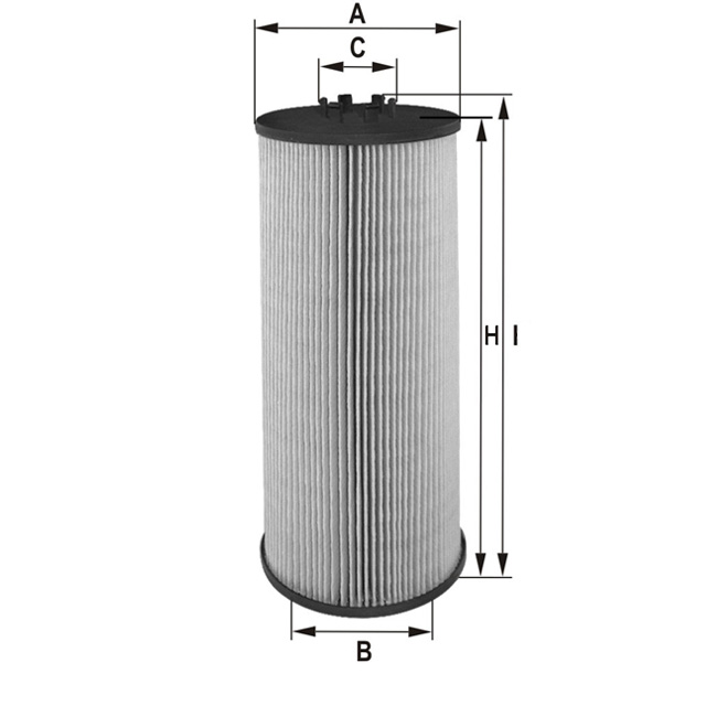 MLE1638 oil filter (element)